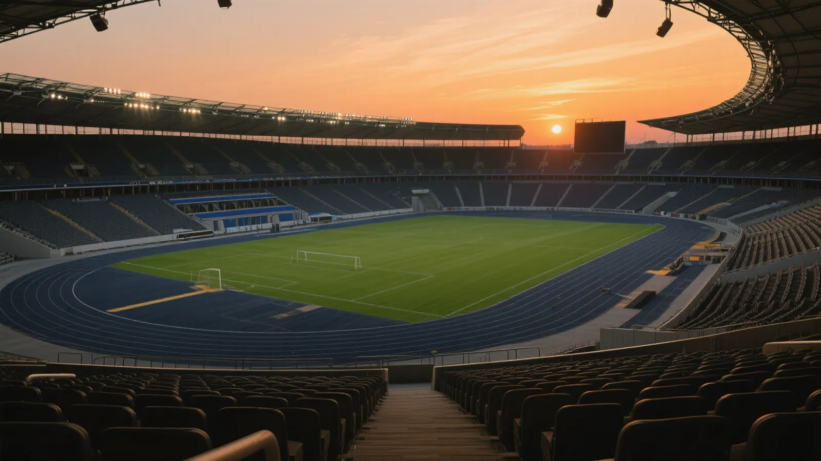 体育场景示意图