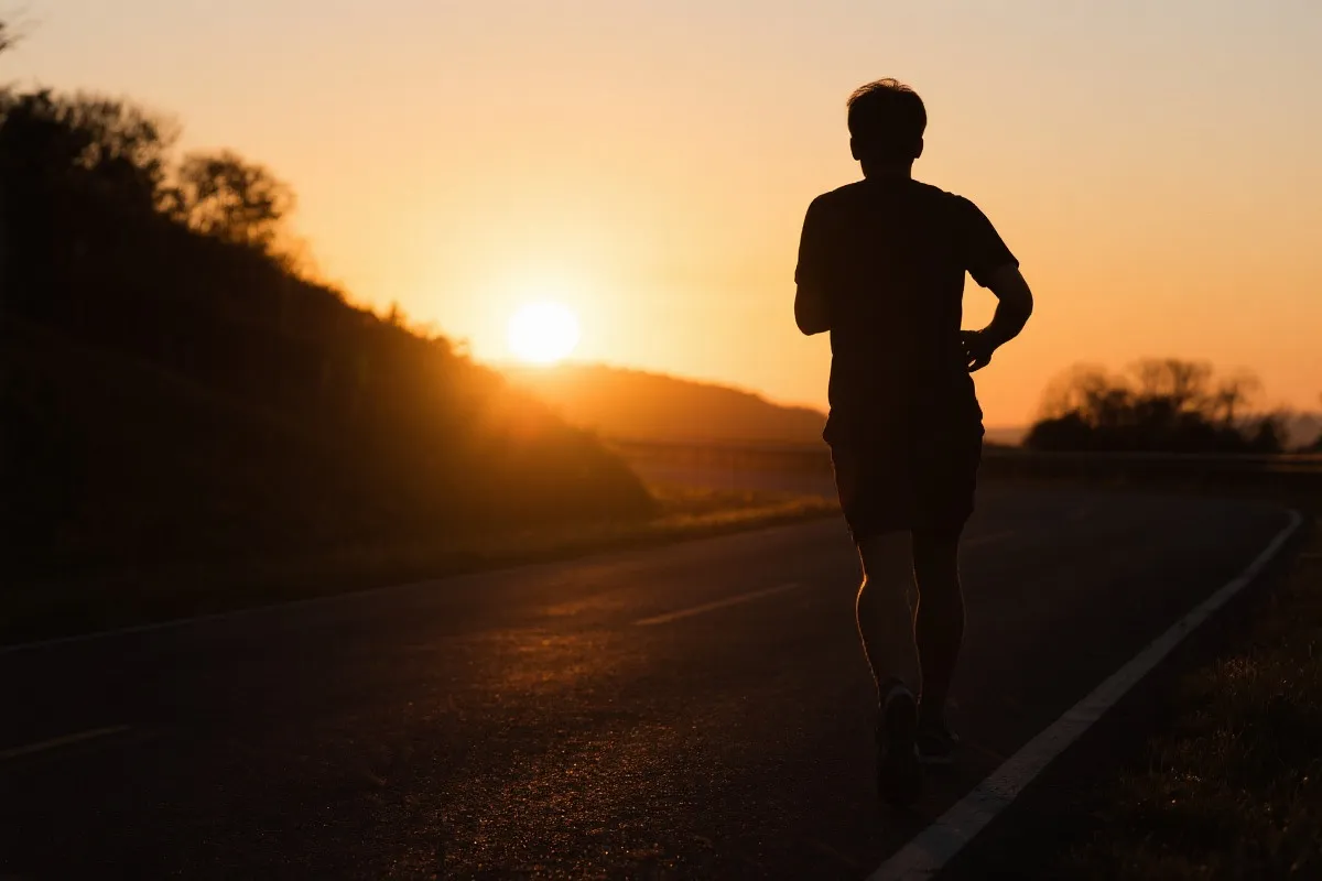 跑步场景示意图